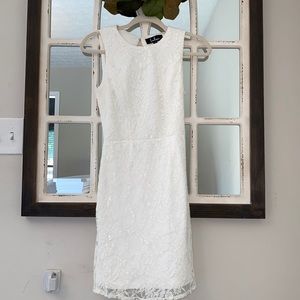 Ivory dress. Wedding/rehearsal dinner or Bachelorette party dress